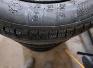 Grajewo ogłoszenia: Sprzedam komplet opon letnich Kleber 205/55/R16,używane - zdjęcie