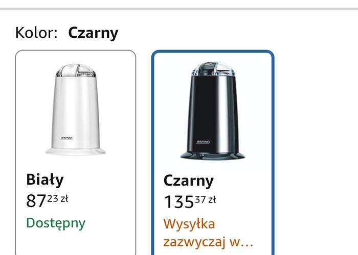 Grajewo ogłoszenia: Sprzedam kilka razy użyty młynek do kawy. Stan idealny.